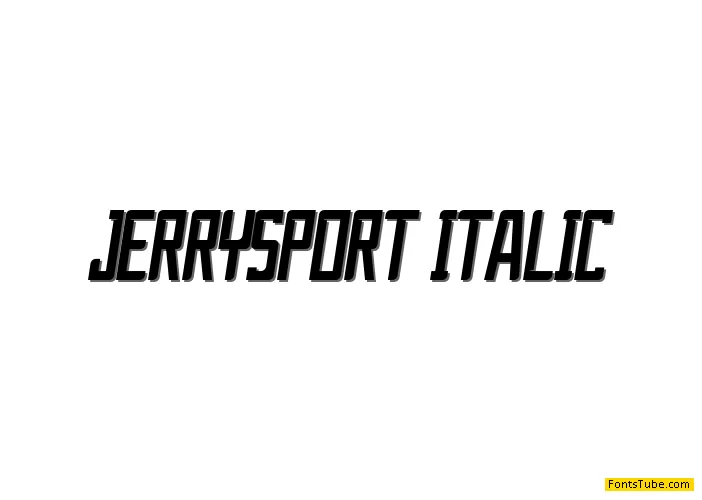 JerrySport Font Family