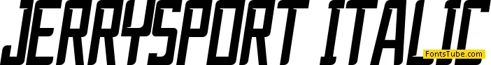 JerrySport Font Family