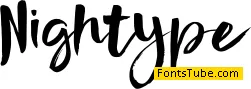 Nightype Font