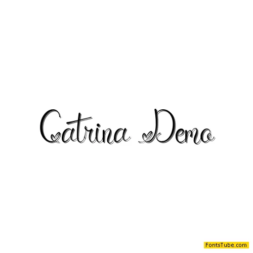 Catrina Demo Font