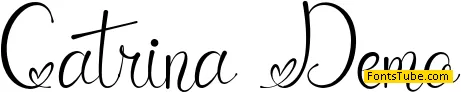 Catrina Demo Font