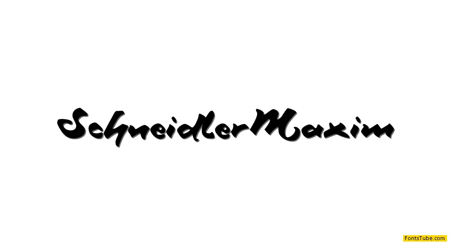 Schneidler Maxim Font