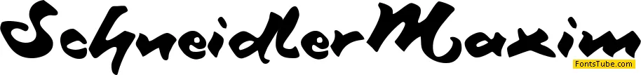 Schneidler Maxim Font