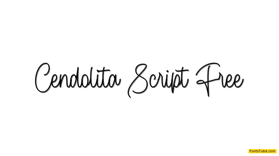 Cendolita Script Free Font