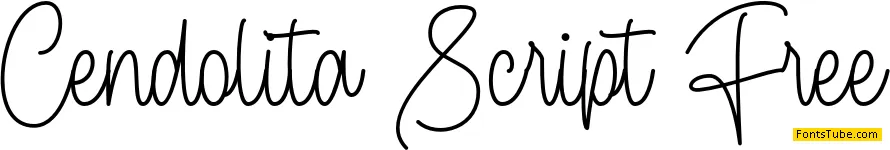 Cendolita Script Free Font
