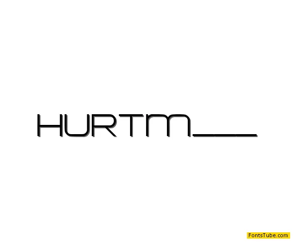HURTMOLD_ Font