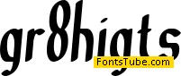 Great Heights BRK Font