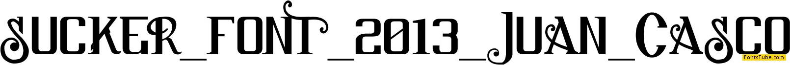 Sucker Font Font
