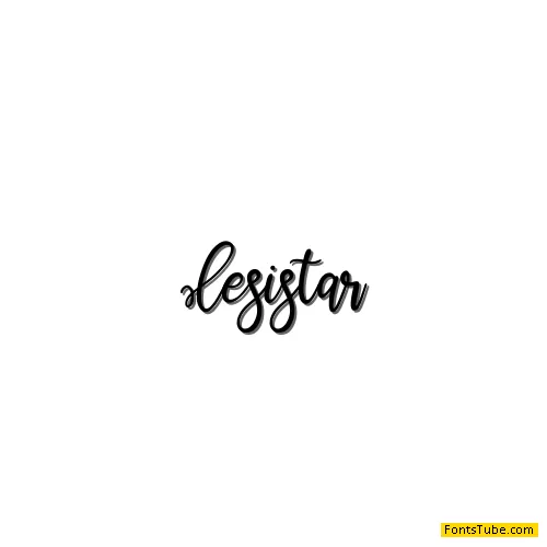 Lesistar Font