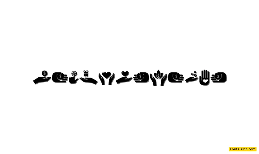 Various Hands Font