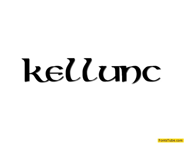 Kells Uncial Font