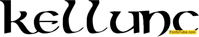 Kells Uncial Font