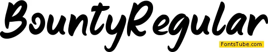 Bounty Font