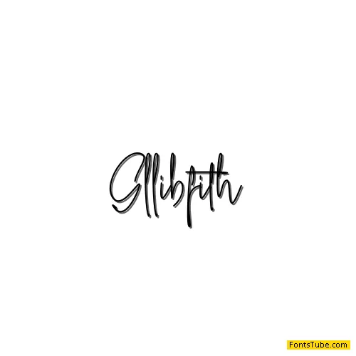 Gllibfith Font