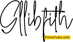 Gllibfith Font