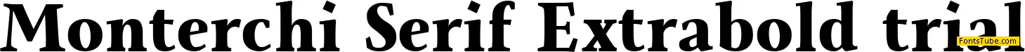 Monterchi Font Family