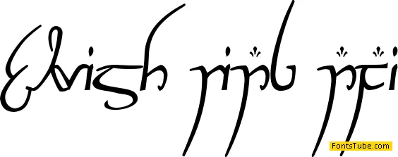 Elvish Ring NFI Font Family