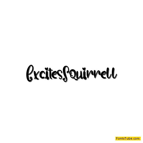 Excites Squirrell