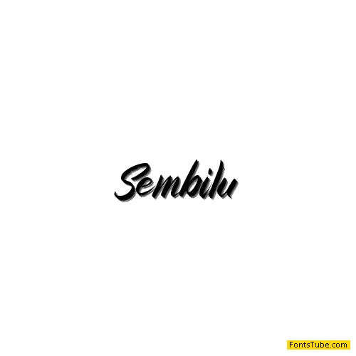 Sembilu Font