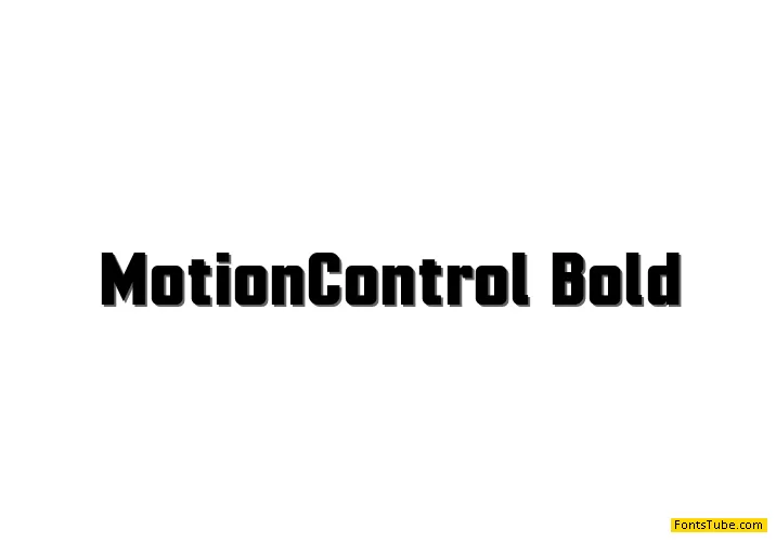 Motion Control Font Family Free Font Download Fonts Tube