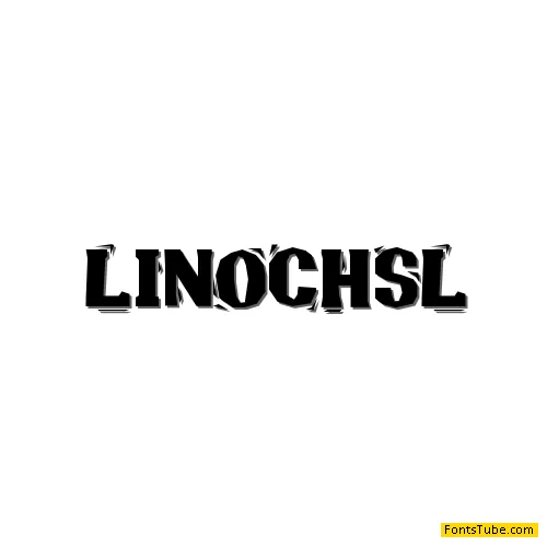 Lino Chisel Font