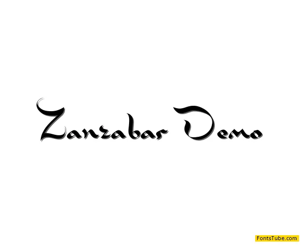 Zanzabar Font