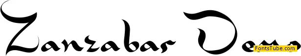Zanzabar Font