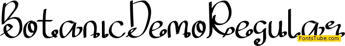 Botanic Demo Font