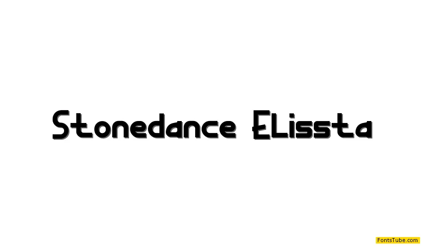 Stonedance Elissta Font