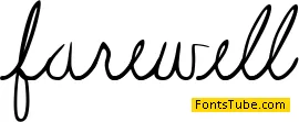 Farewell Font