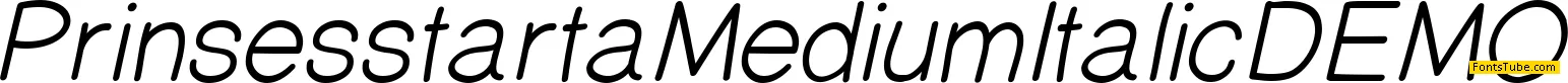 PrinsesstartaDEMO Font Family