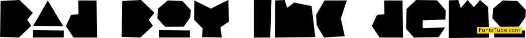 BadBoyInc demo Font