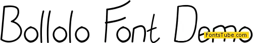 Bollolo Font