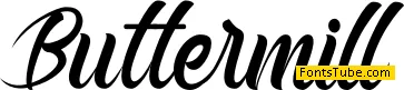 Buttermill Font