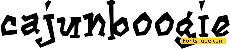 Cajun Boogie Font