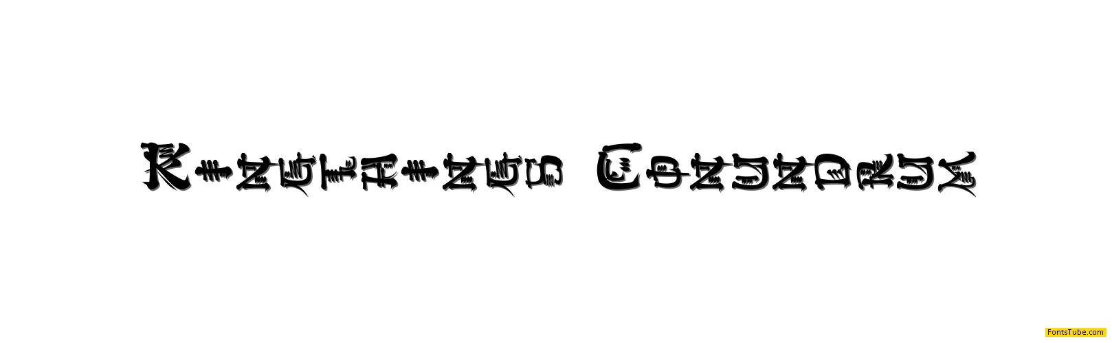 Kingthings Conundrum Font