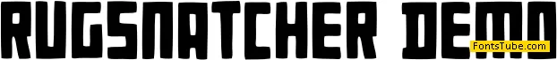 Rugsnatcher DEMO Font