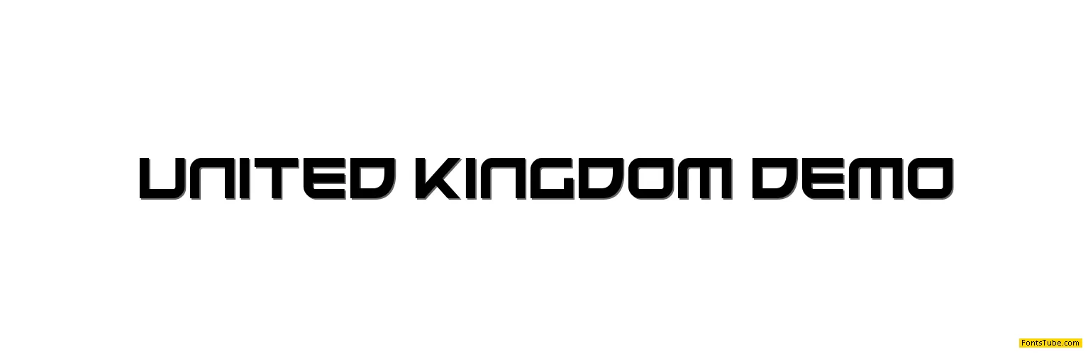 United Kingdom Font