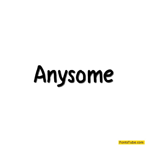 Anysome Font Family