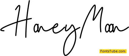 Honey Moon Font