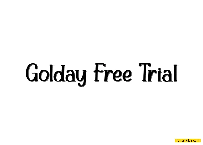 Golday Free Trial Font