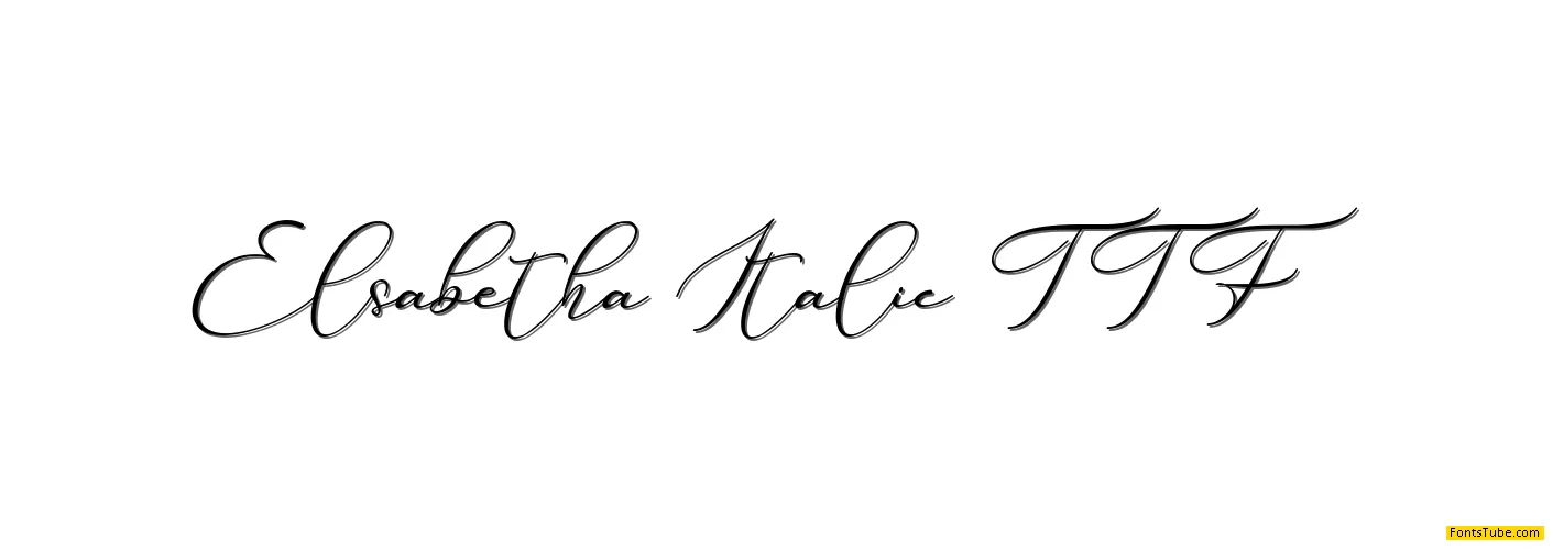 Elsabetha Font Family
