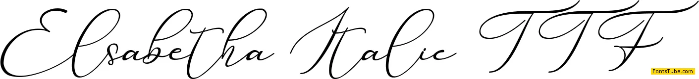 Elsabetha Font Family