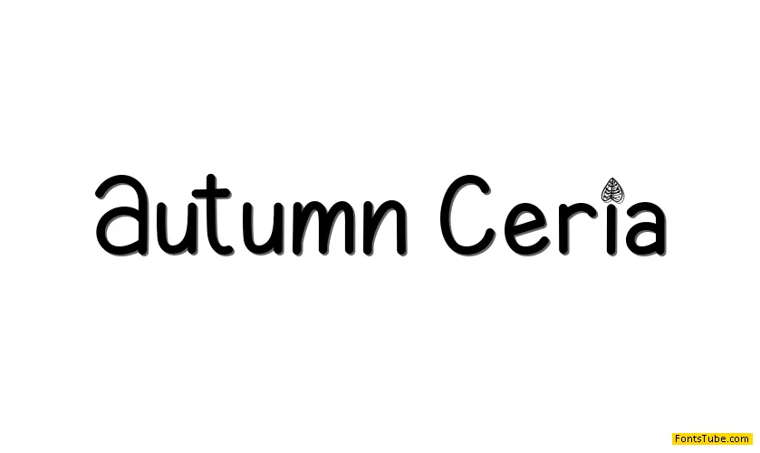 Autumn Ceria Font