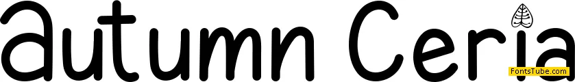 Autumn Ceria Font