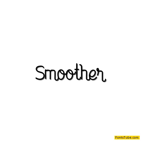 Smoother Font