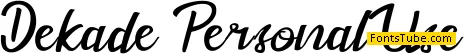 Dekade Font