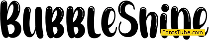 Bubble Shine Font