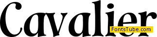 Cavalier Font