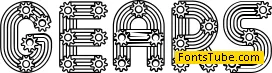 Gears Font